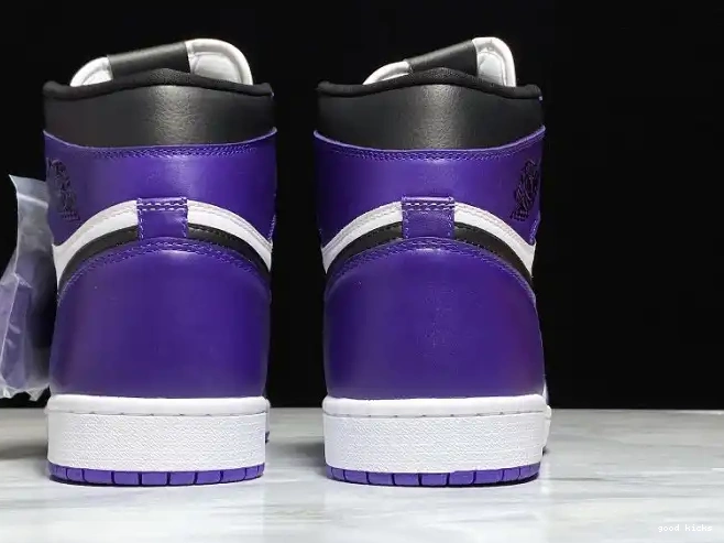 Rep Jordan 1 Court High Air Purple 555088-500 OG 0325